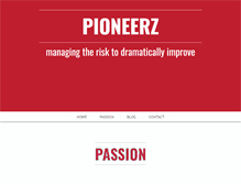 Tablet Screenshot of pioneerz.com